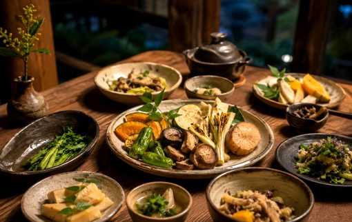 山蔬風味料理